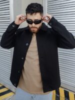 Chaqueta Botón Paño