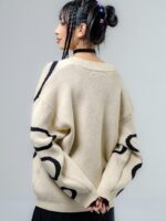 Cárdigan Unisex Ondas Tejido - Imagen 3