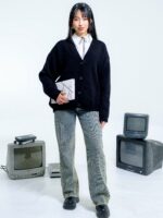 SOFT NOIR CARDIGAN - Imagen 5