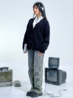 SOFT NOIR CARDIGAN - Imagen 2