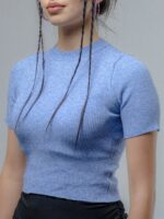 BABY BLUE PERKINS TOP - Imagen 2