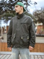 Chaqueta Cuello Militar
