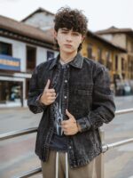 DENIM NOIR SOBRECAMISA