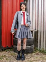 MINI PLISADA GRIS - Imagen 2