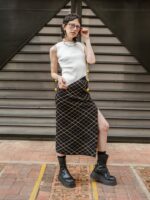 FALDA DARK GRID - Imagen 2