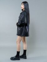 BLACK RETRO JACKET - Imagen 7