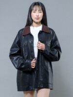 BLACK RETRO JACKET - Imagen 6