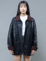 BLACK RETRO JACKET - Imagen 2