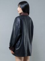 BLACK RETRO JACKET - Imagen 4