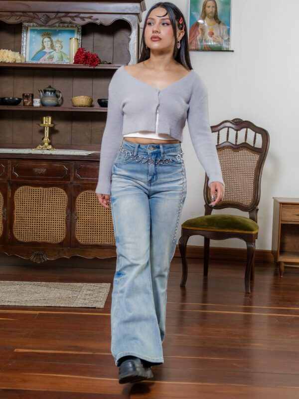 JEANS FLARE TÉRMICO