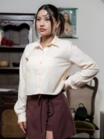 CAMISA VAINILLA CROP