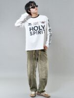BAGGY WASHED OLIVE