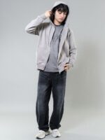 HOODIE ESENCIAL GREY - Imagen 2
