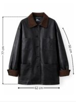 BLACK RETRO JACKET - Imagen 3